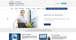 Desktop Screenshot of dynamicmanagement.ae